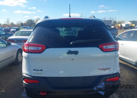 2017 Jeep Cherokee Trailhawk 4X4 из США, поврежденный, VIN 1C4PJMBS7HW510694